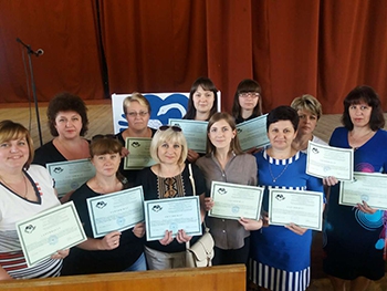 Мелитопольские учителя учились во Львове гуманной педагогике