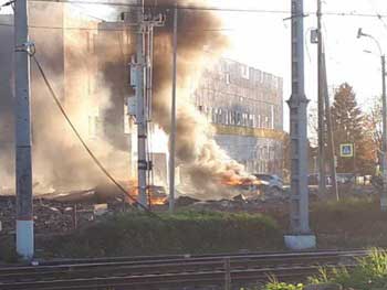 Под Петербургом случился мощный взрыв на заводе пиротехники, есть жертвы