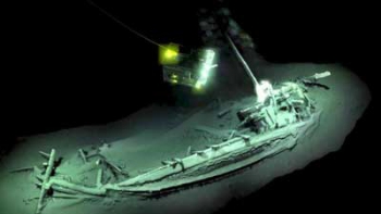 В Черном море был обнаружен затонувший древнейший корабль