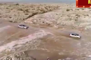 Автобус со школьниками утонул во время сильного наводнения на Мертвом море