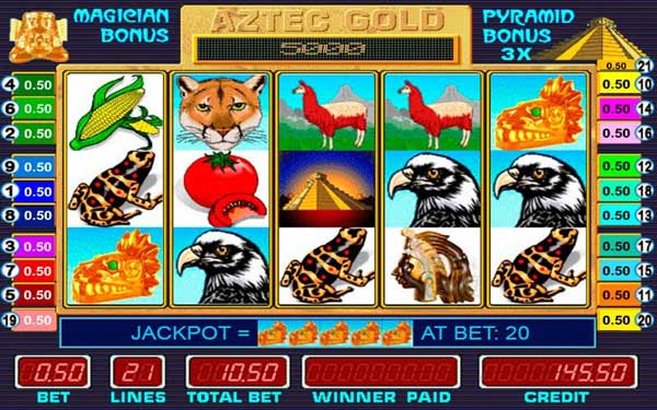 Описание слота «Aztec Gold» в икс бет казино