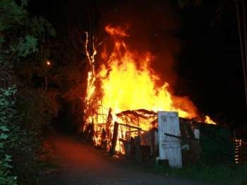В Запорожской области произошел пожар фото