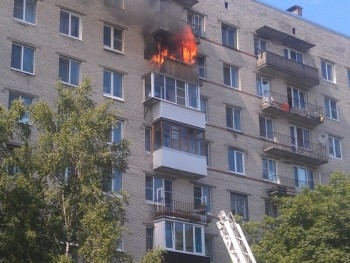 В Одессе обогрев дома закончился пожаром в двух квартирах фото