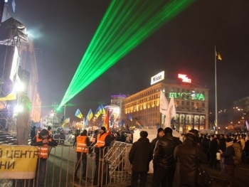 На Евромайдане состоится празднование Нового года фото