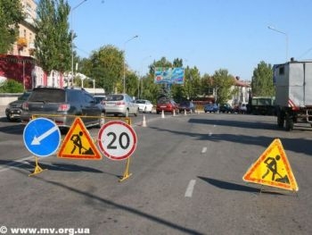На продолжение ремонта дорог в Мелитополе пока денег нет фото