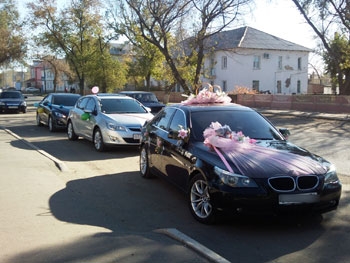 В Мелитополе пешеход бросился под колеса машине из свадебной процессии фото
