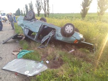 Масштабное ДТП в Запорожской области: Легковушка вылетела на встречку фото