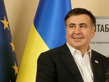 Реакция Саакашвили на гимн Украины стала новым хитом интернета  фото