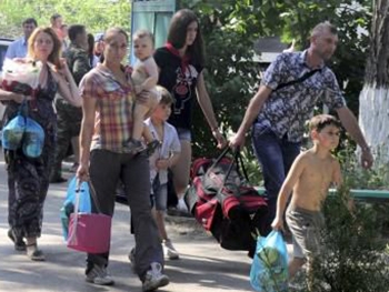 За два дня резко усилился приток переселенцев в Запорожскую область фото
