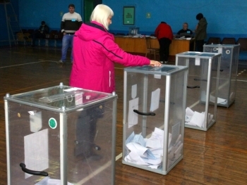 В Мелитополе жители многоэтажек голосуют активнее, чем жители частного сектора фото