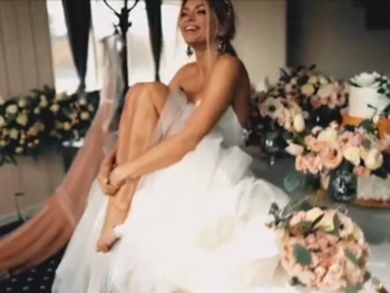 Вера Брежнева в свадебном платье танцевала на столе (фото, видео) фото