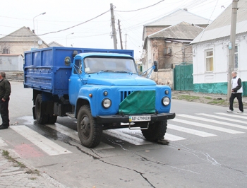 В Мелитополе очередное ДТП на пешеходном переходе фото