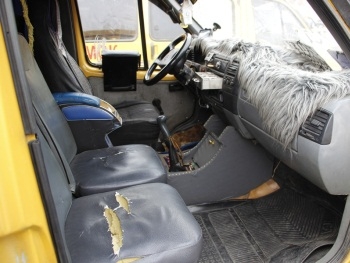 Запорожский маршрутчик «послал» военного фото