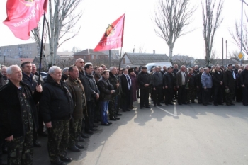 Мелитопольские «афганцы» просят денег на ремонт своего помещения фото