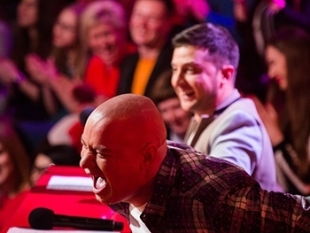 Восьмилетний мальчик рассмешил комиков на 50 тыс. гривен. Видео фото