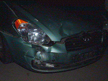 ДТП в Северодонецке: пьяный лихач протаранил патрульное авто фото