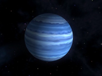 На Нептуне выявлено темное пятно циклона фото