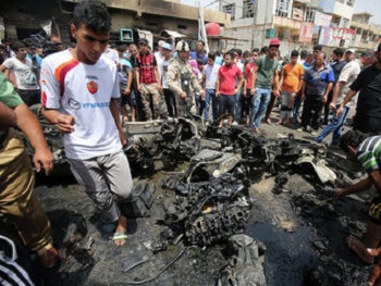 Число погибших при терактах в Багдаде возросло почти вдвое - до 165 человек фото