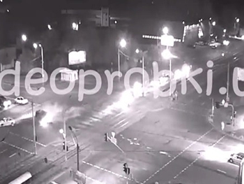 Масштабное ДТП с авто полиции в Киеве: появилось видео момента столкновения фото