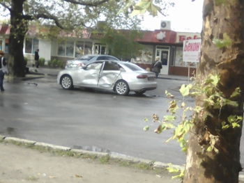 В аварии на улице Гризодубовой пострадал 2-летний ребенок  фото