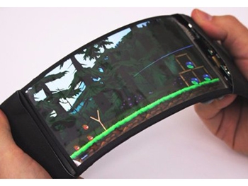 Ученые создали гибкий экран фото