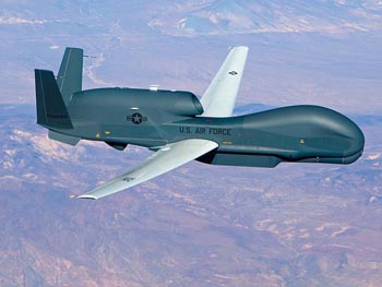 Американский беспилотник в небе над Мелитополем наблюдал за Крымом и Донбассом  фото