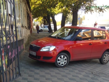 Свинскаяпарковка в центре Мелитополя разозлила пользователей соцсетей фото