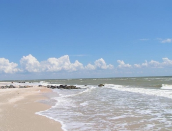 Вода в Азовском море достигла рекордного уровня солености фото