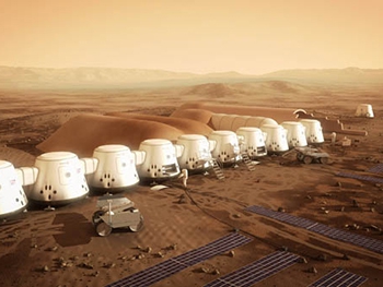 Автономная колония на Марсе - невозможна: журнал Nature фото