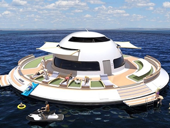 Плавающее НЛО в качестве дома - пожалуйста!  фото