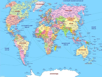 Почему карты мира все  неправильные фото
