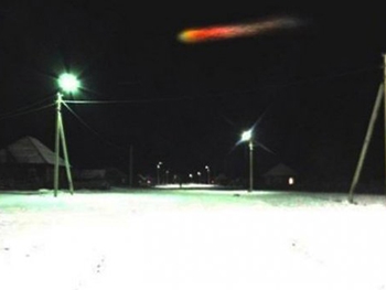 В России упал крупный метеорит фото