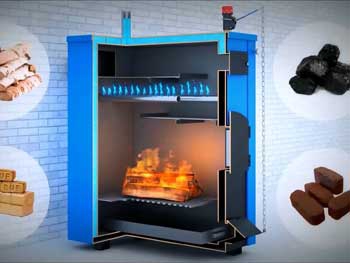 Надоело возиться с закладкой дров? – Как выбрать твердотопливный котел правильно?! фото