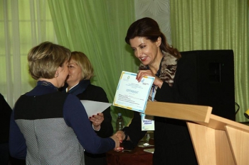 Визит Порошенко в Запорожье фото