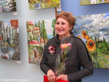 В музее открылась первая персональная выставка Натальи Ивчик фото