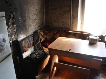 В Запорожье пожарные спасли детей  фото