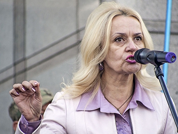 Фарион обвинила Кличко и Турчинова в пророссийских взглядах фото