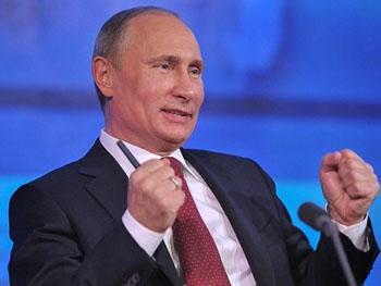 Путин рассказал о внуках в интервью фото