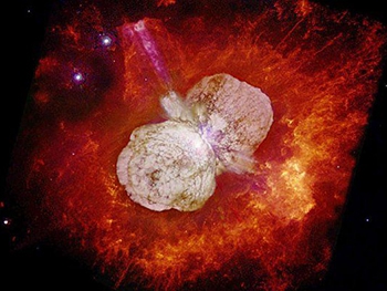 Взрыв звезды в туманности Гомункул может уничтожить жизнь на Земле фото
