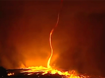 Увидели дьявола: необычное явление сняли на видео в Португалии фото