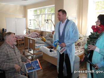 Почетный гражданин Мелитополя отметил 82-летие фото