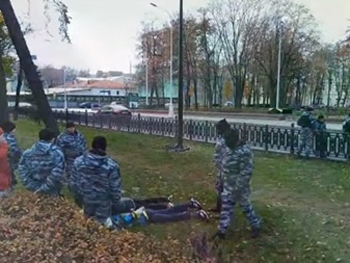 В центре Москвы задержали более 80 человек фото