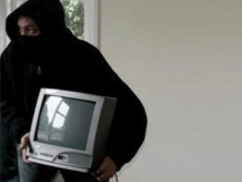 Полиция задержала злоумышленника, укравшего телевизор фото