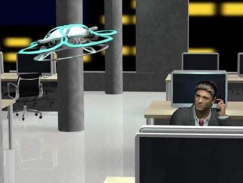 В Японии специальный дрон будет выгонять домой работников-трудоголиков фото