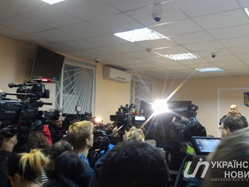 Полиция заблокировала Печерский райсуд из-за Саакашвили фото