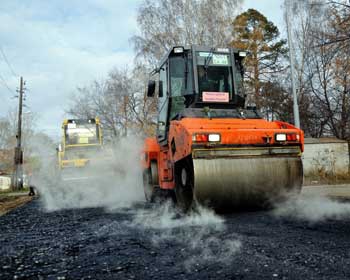 В Мелитополе план по ремонту дорог выполнен на 70% фото