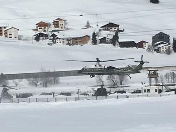 Трамп прибыл в Давос к окончанию форума  фото