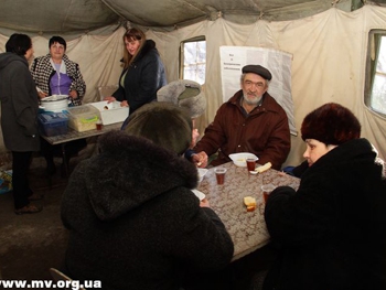 В Мелитополе начали работать 4 пункта обогрева фото