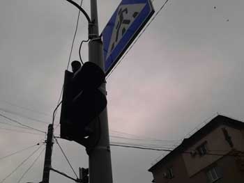 Светофор на проспекте будет отключен до обеда фото