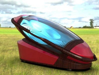 В Голландии инженеры представили капсулу для самоубийц фото